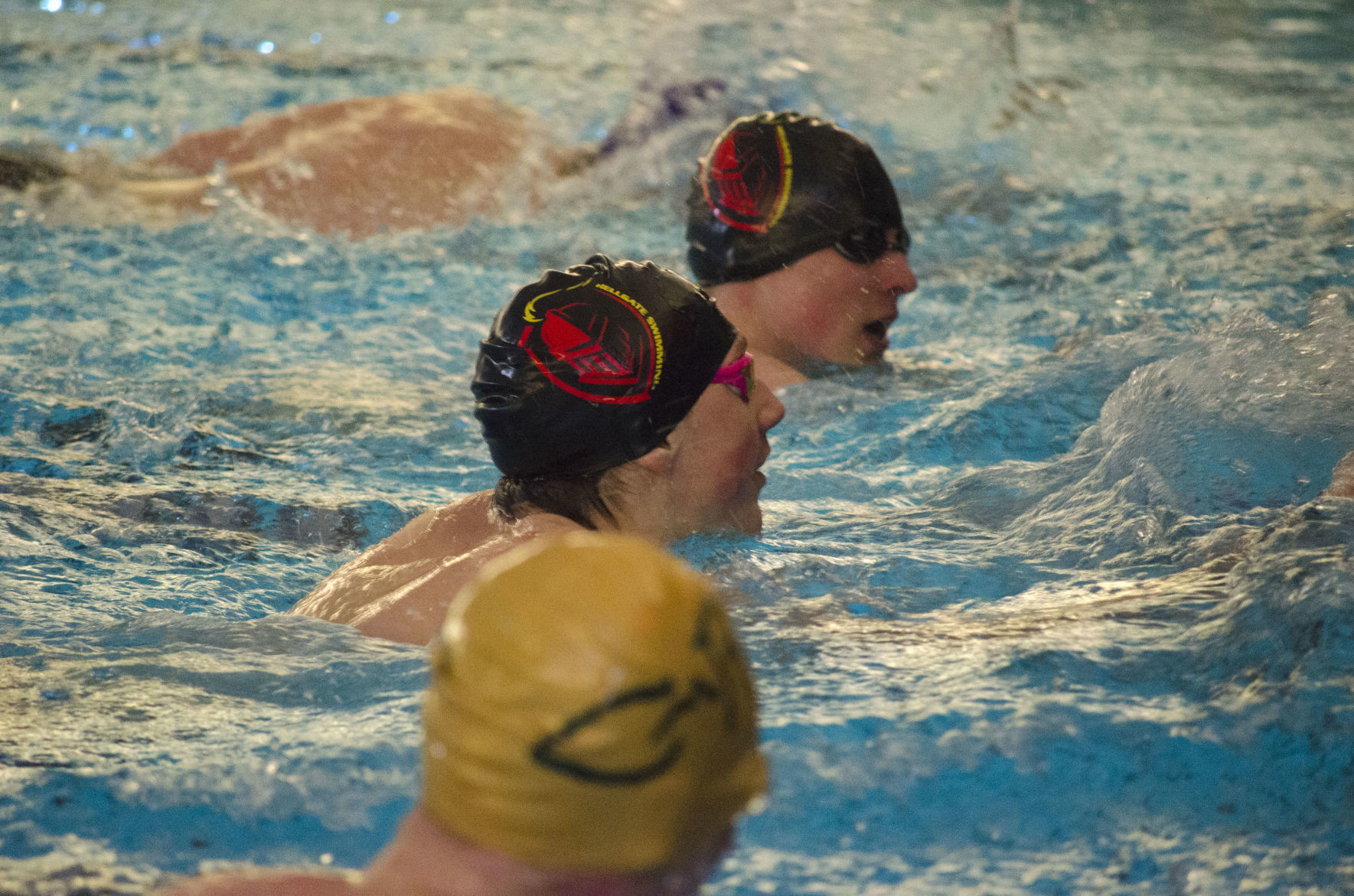AA boys 100 free Missoula Hellgate's Finn Westenfelder and Tanner Baldry